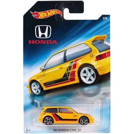 HW HONDA - HONDA CIVIC EF YELLOW