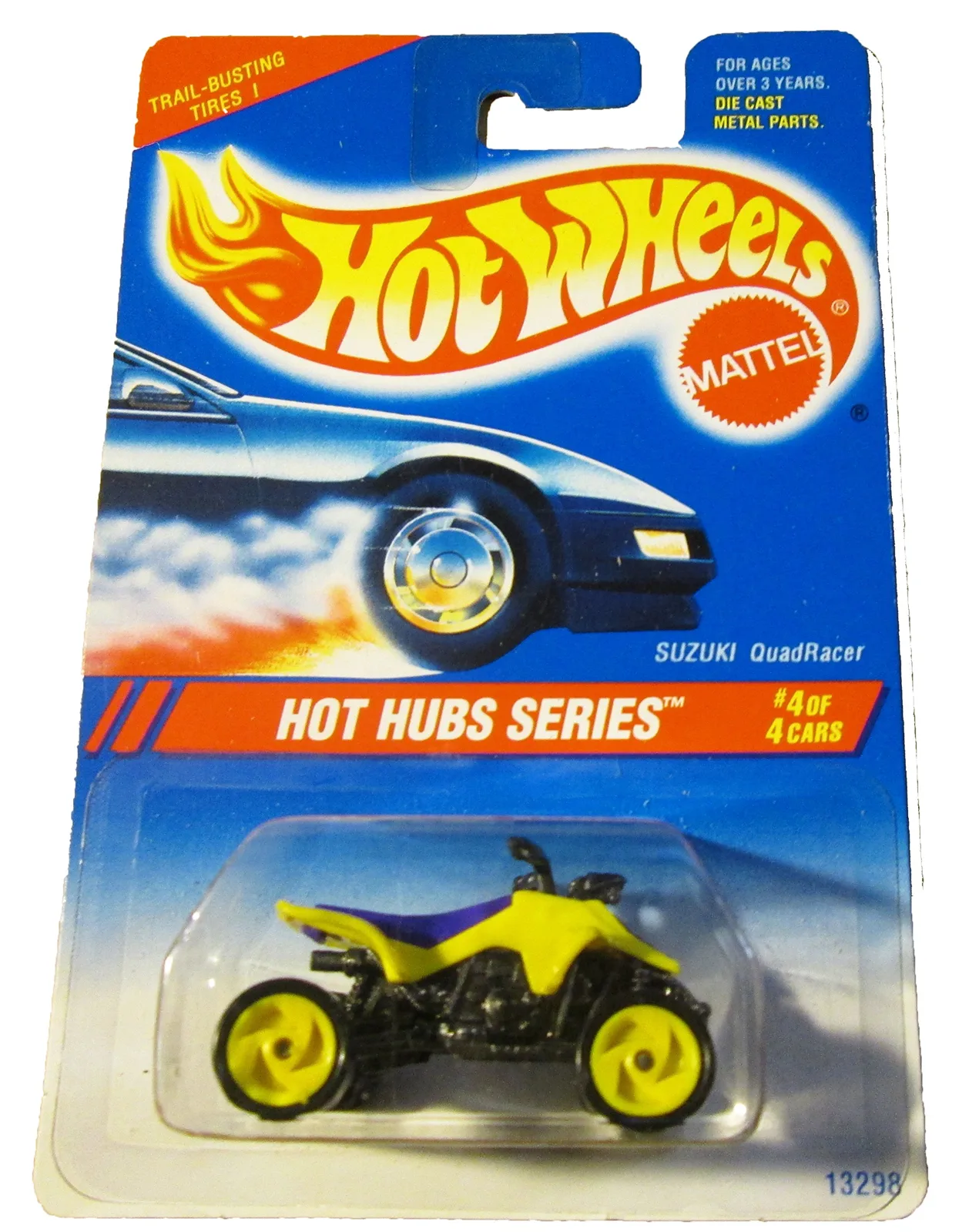 HW MATTEL HOT HUB SERIES SUZUKI QUADRACER YELLOW