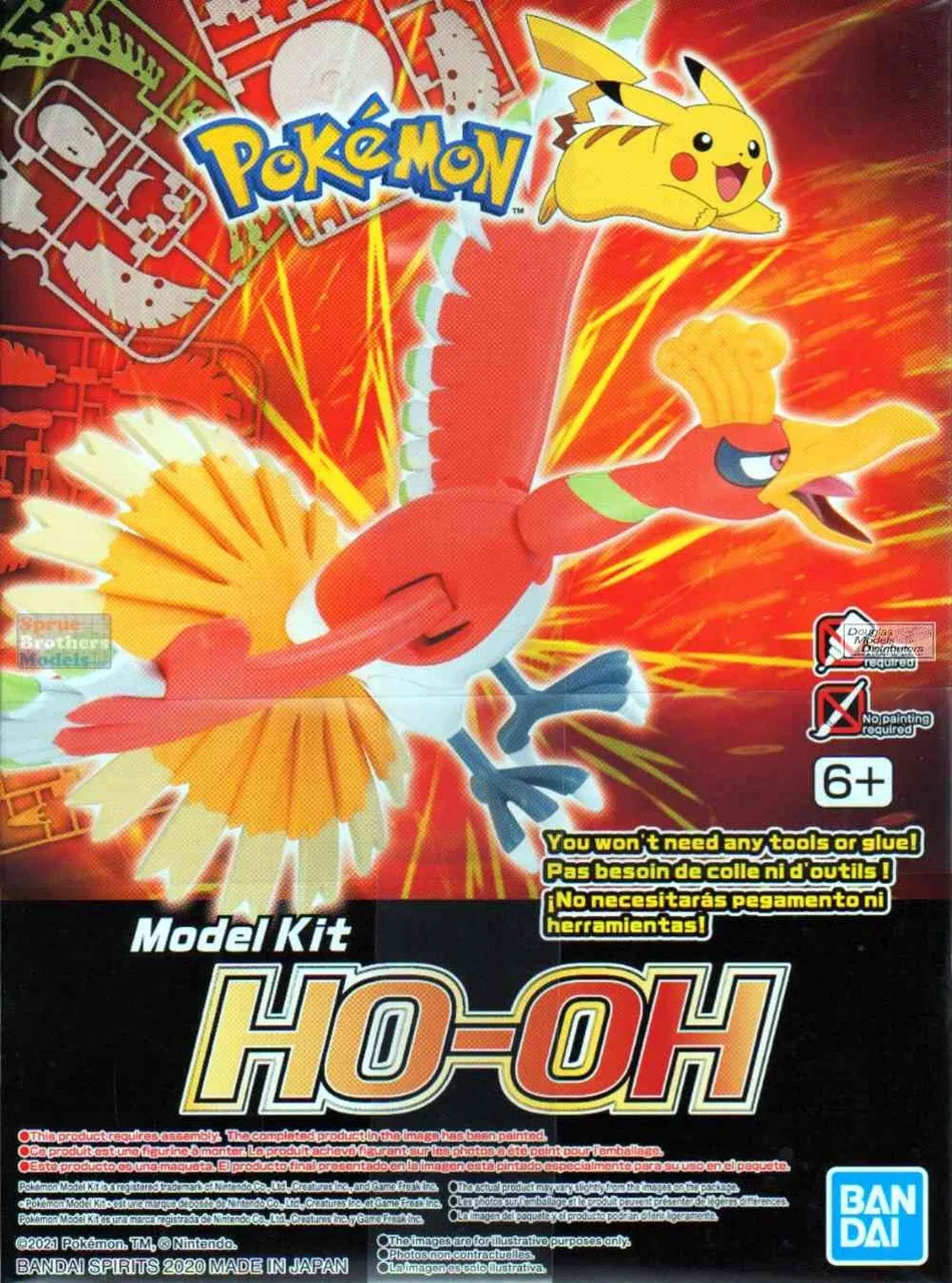 BANDAI EG POKEMON HO-OH MOKIT