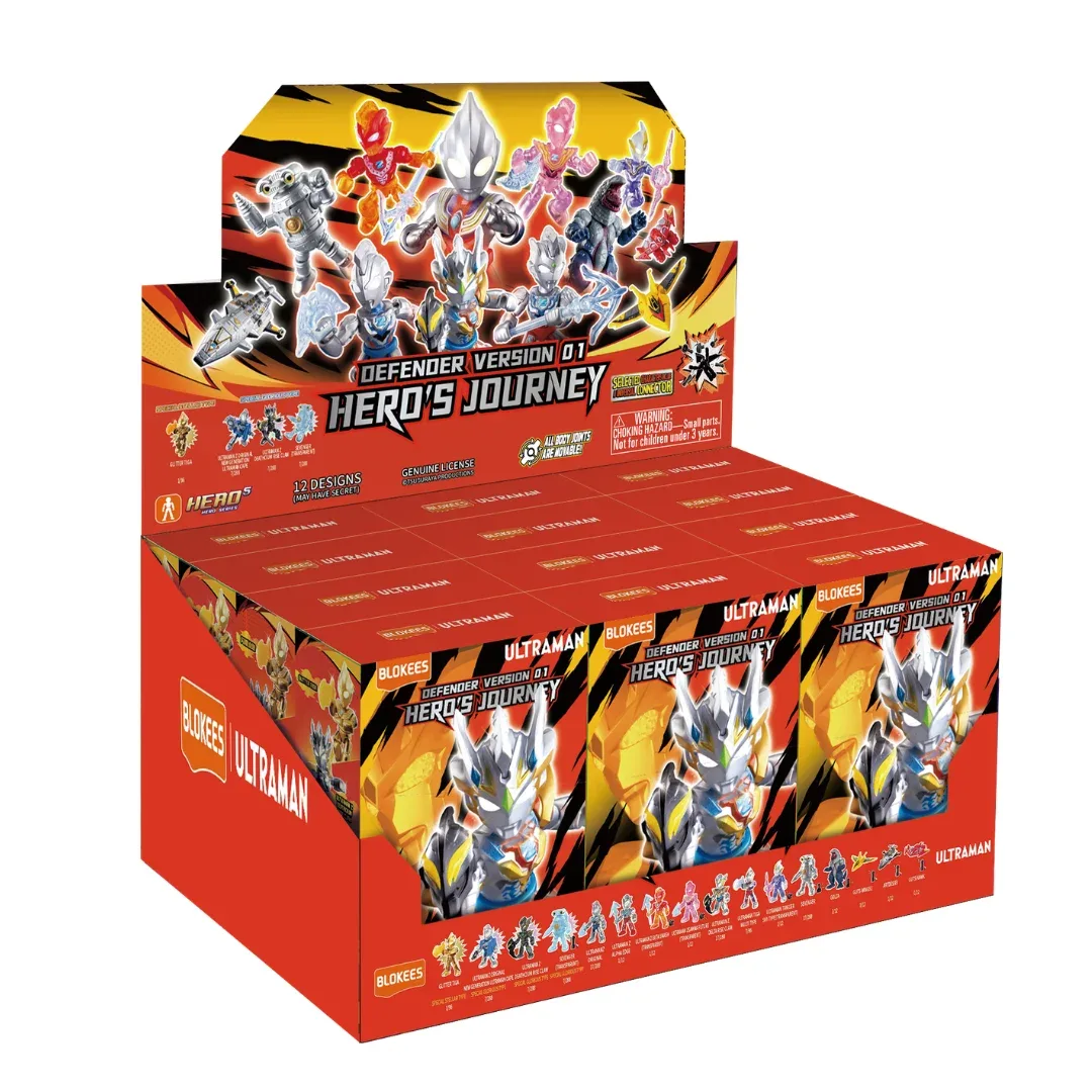BLOKEES ULTRAMAN DV-01 HERO'S JOURNEY BB 12IN1