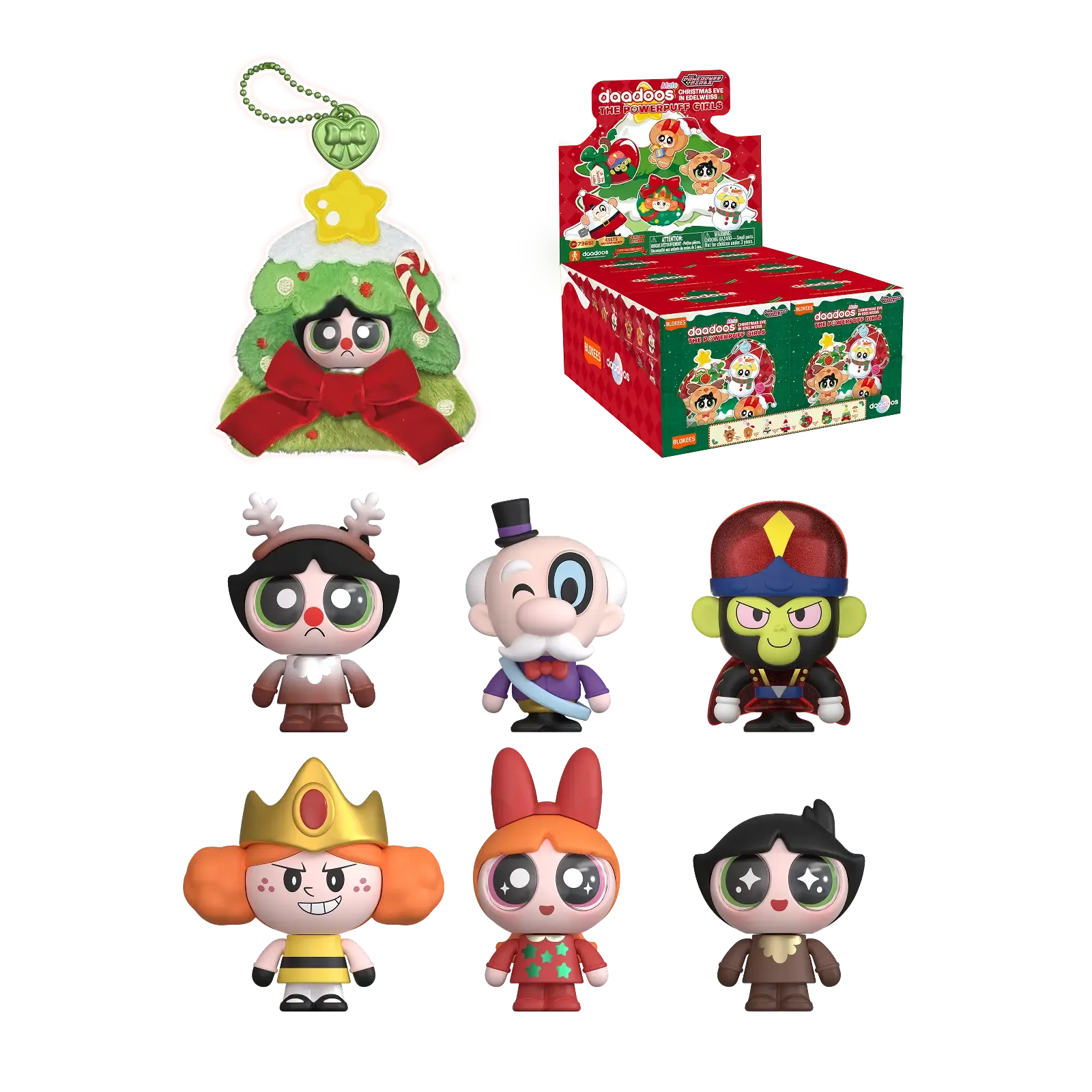 BLOKEES POWERPUFF GIRLS MATE SERIES 01 BB 6in1 CHRISTMAS LIMITED EDITION