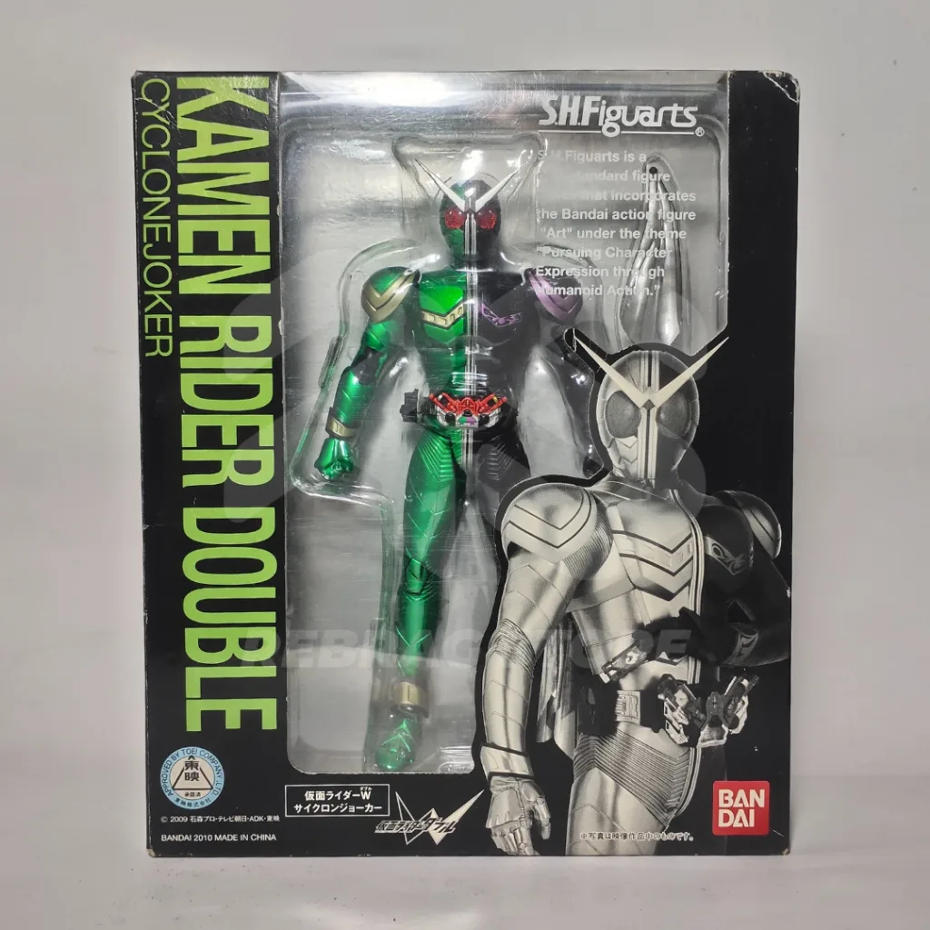 BANDAI SHF KAMEN RIDER W CYCLONE JOKER (BIB)
