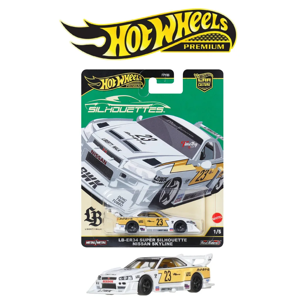 HW PREMIUM LBWK - LB-ER34 SUPER SILHOUETTE NISSAN SKYLINE