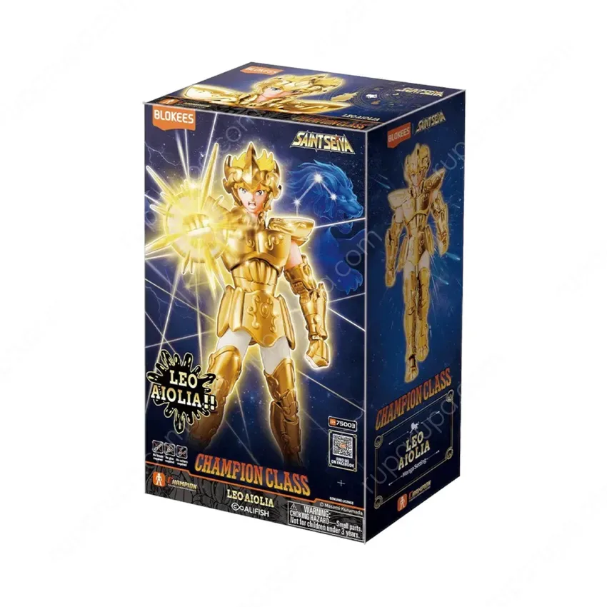 BLOKEES SAINT SEIYA CC - LEO AIOLIA 15CM MOKIT