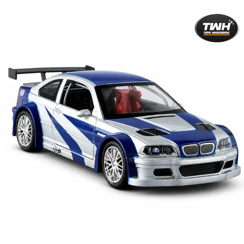THW DIECAST SPORT M3 E46 GTR NEED FOR SPEED 1:24 - ME E48 GTR
