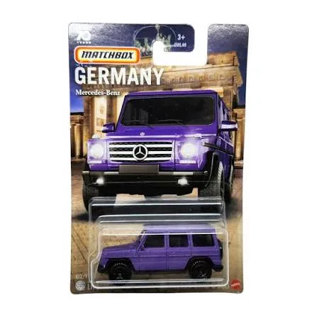 MATCHBOX MERCEDES-BENZ G 550 PURPLE - GERMANY