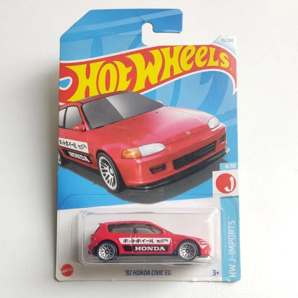 HW J-IMPORTS - `92 HONDA CIVIC EG RED