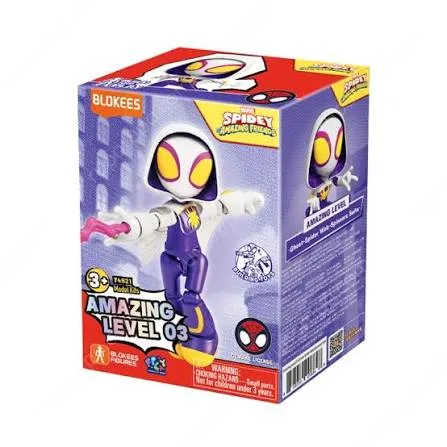 BLOKEES SPIDEY AL03 - GHOST-SPIDER WEB-SPINNERS SUITS NBB
