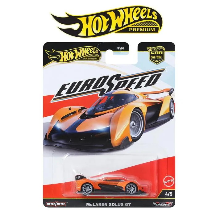 HW EURO SPEED - MCLAREN SOLUS GT ORANGE