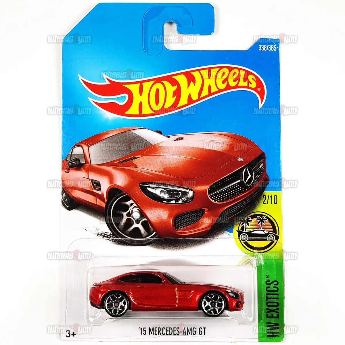 HW EXOTIC - `15 MERCEDES-AMG GT RED