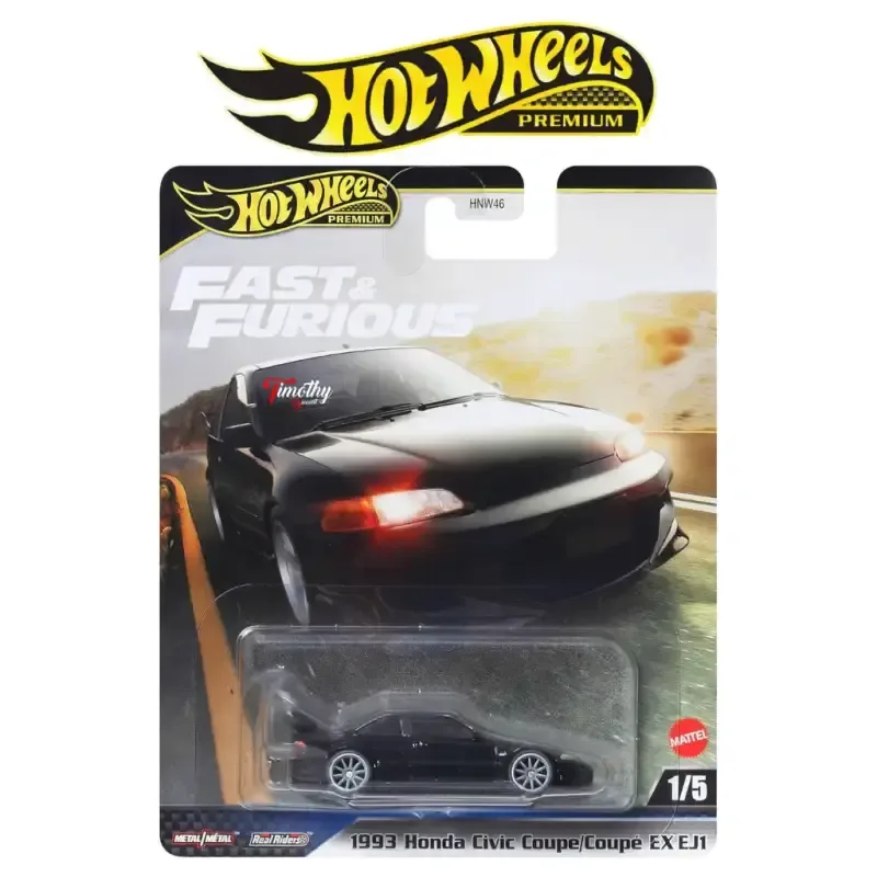 HW F&F SS - 1993 HONDA CIVIC  COUPE EX EJ1