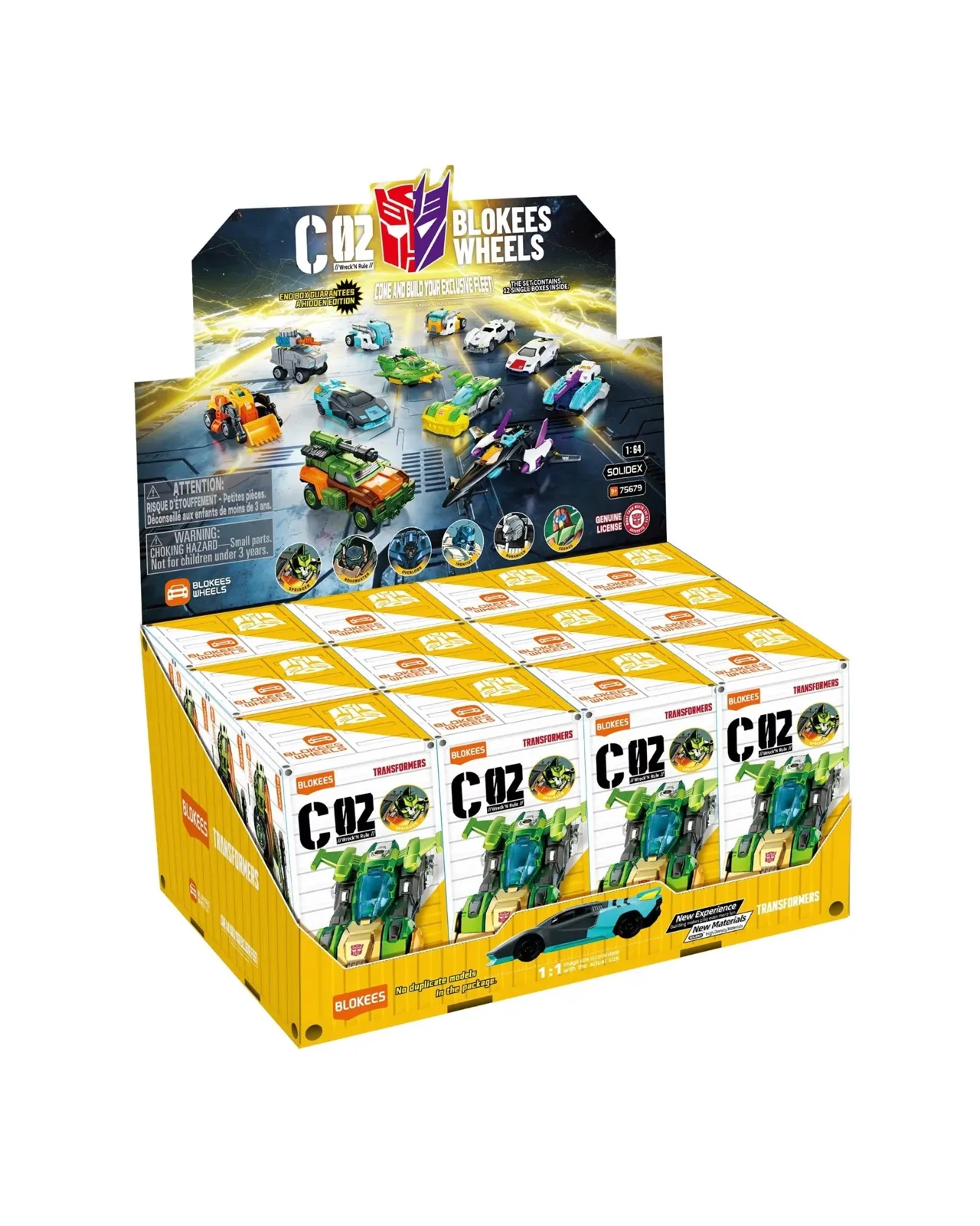 BLOKEES WHEELS TF C-02 12in1