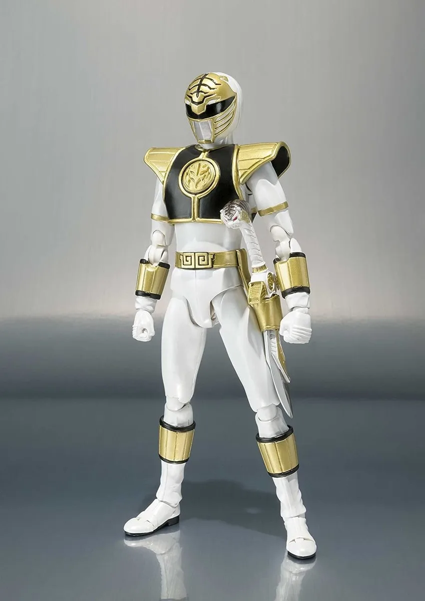 BANDAI S.H.F MIGHTY MORPHIN WHITE RANGER 25th (BIB)