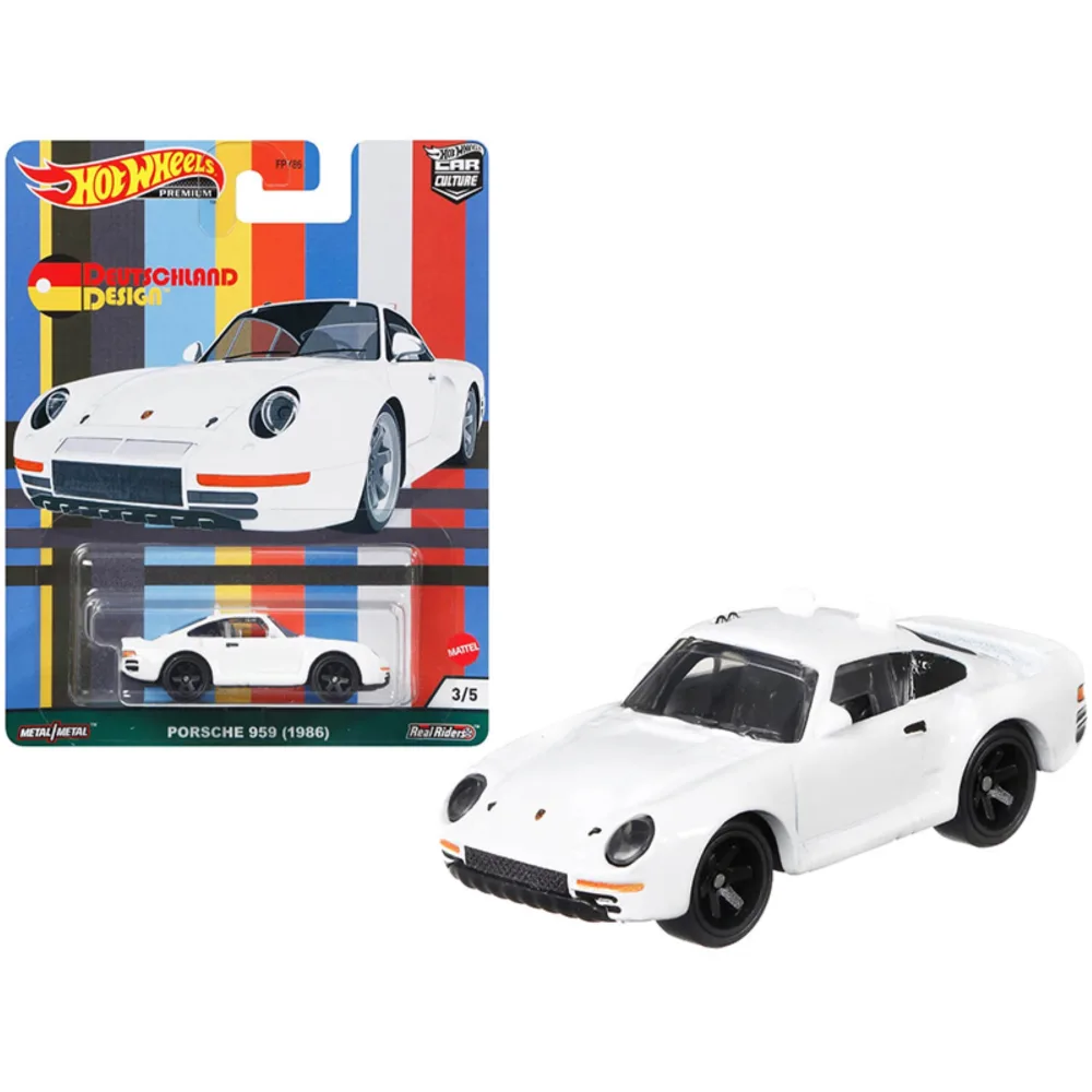 HW PREMIUM PORSCHE 959 (1986) WHITE