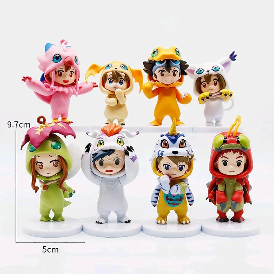 DIGIMON COSTUME FIGURE CHIBI VOL 1 - 9CM
