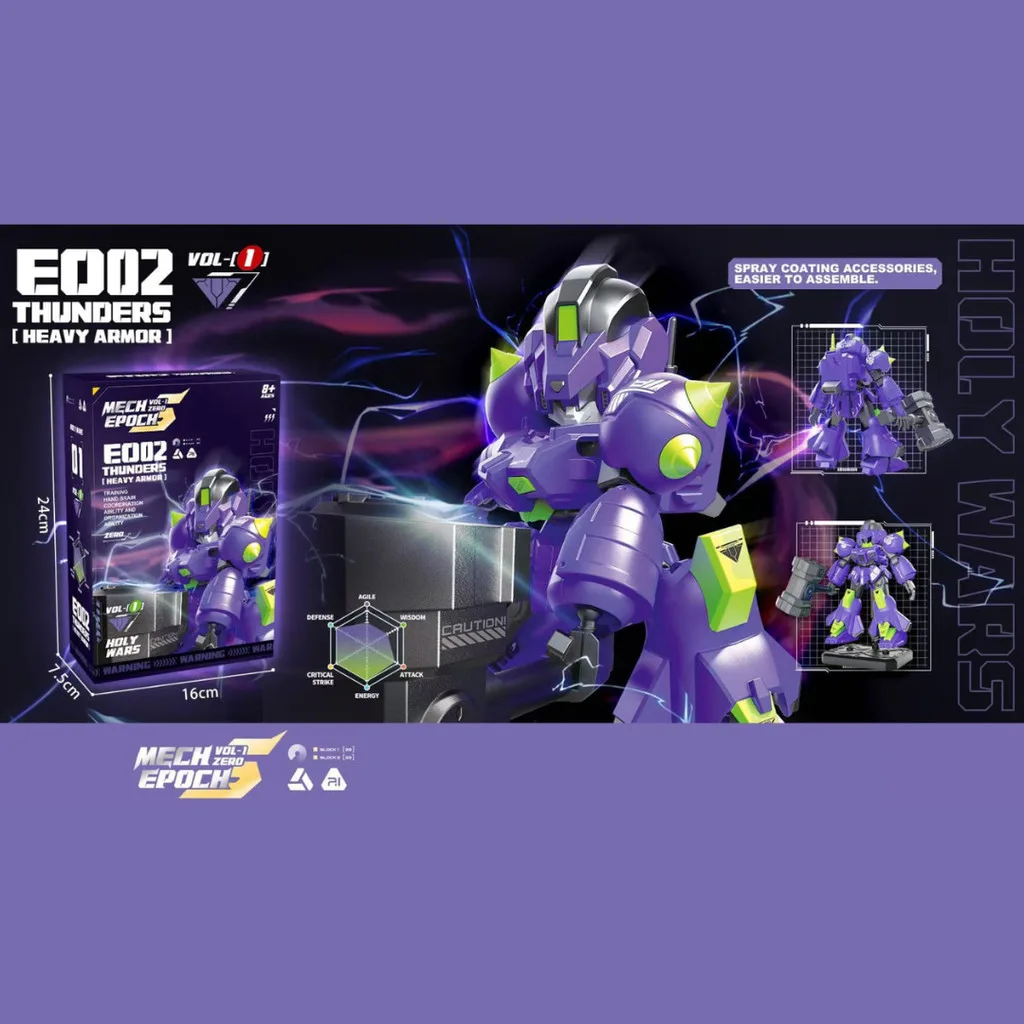 MECH EPOCH VOL 1 ZERO HOLY WARS - EO02 UNGU