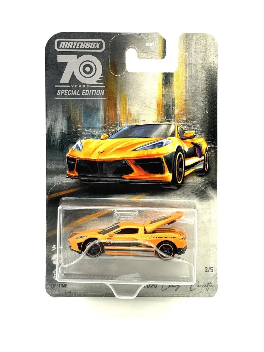 MATCHBOX 70 YEAR SPECIAL EDITION - 2020 CHEVY CORVETTE ORANGE