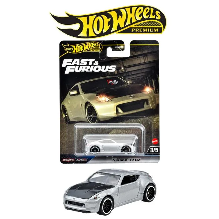 HW PREMIUM F&F - NISSAN 370Z SILVER