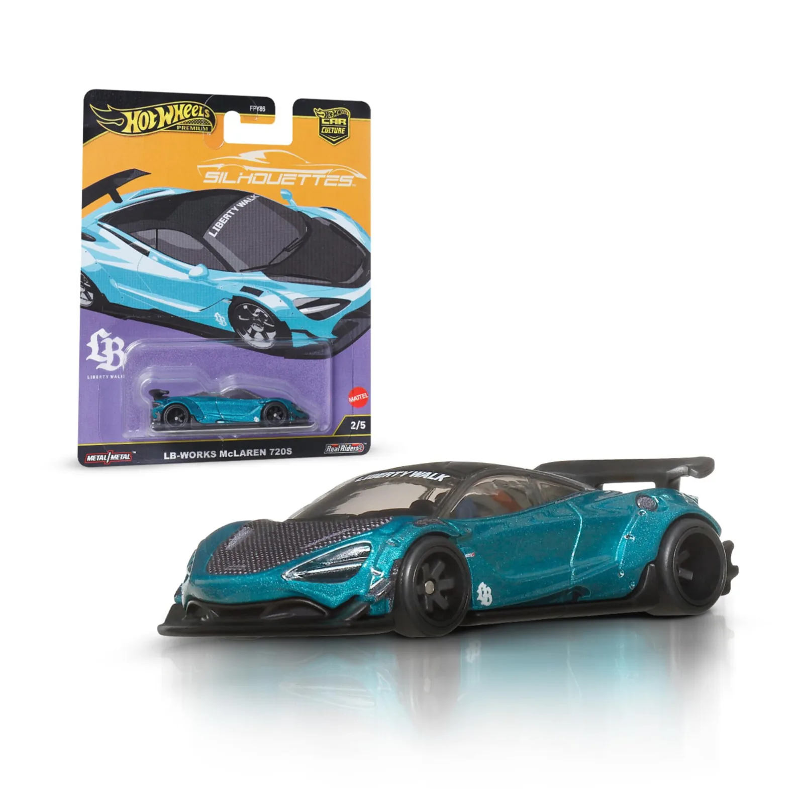 HW PREMIUM SILHOUTTE LB-WORKS McLAREN 720S