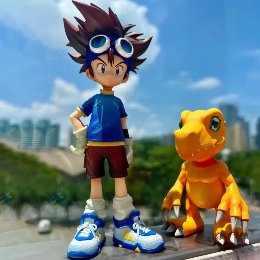 DIGIMON TAICHI & AGUMON 16CM FIGURE
