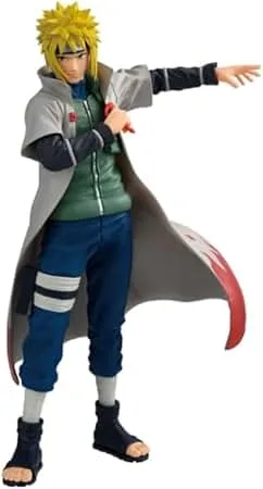 BANDAI BANPRESTO NARUTO - GRANDISTA NAMIKAZE MINATO HOKAGE 4 READY TO FIGHT POSE