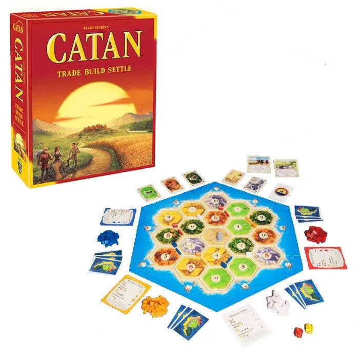 GAMEBOARD - CATAN TRADE BUILD SETTLE ORIGINAL
