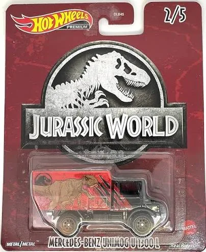 HW JURASSIC WORDLD - MERCEDDES BENZ INIMOG U 1300 L