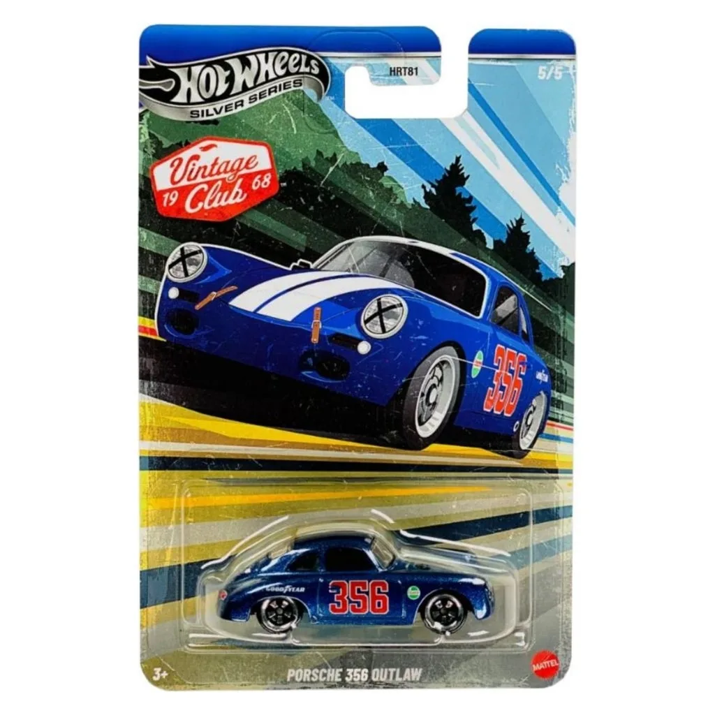 HW SILVER SERIES VINTAGE CLUB - PORSCHE 356 OUTLAW