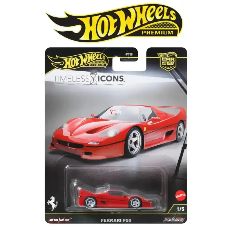 HW PREMIUM TIMELESS ICON - FERRARI F50 RED