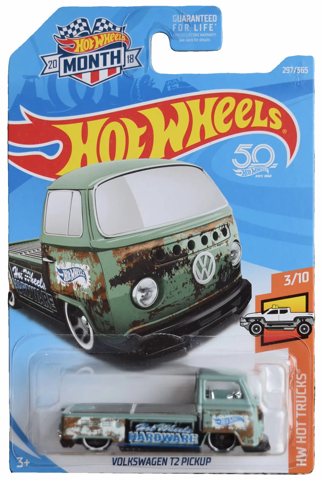 HW HOT TRUCKS - VOLKSWAGEN T2 PICKUP