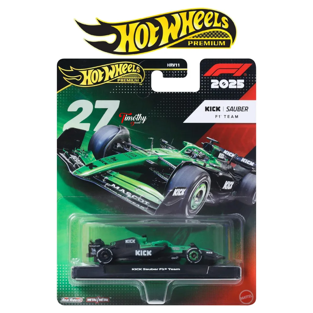 HW PREMIUM F1 2025 - KICK SAUBER F1 TEAM #27 GREEN