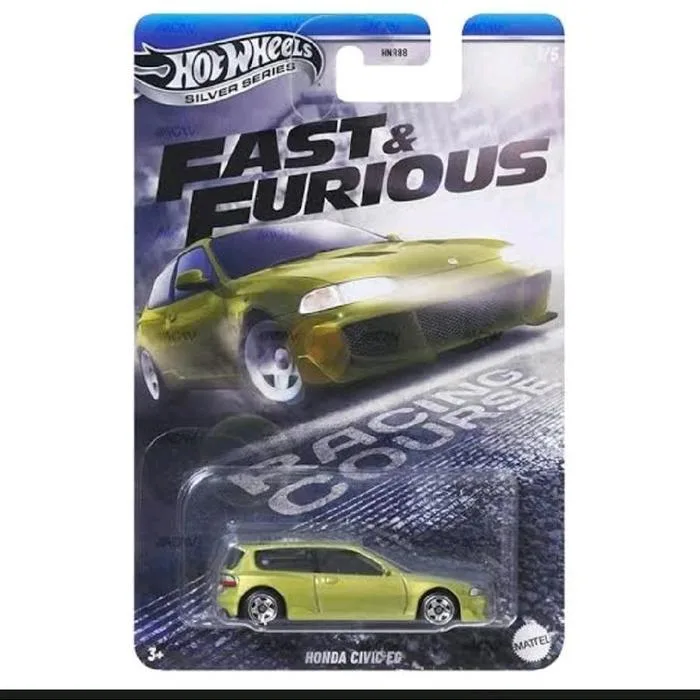 HW SILVER SERIES 25 FAST N' FURIOUS - HONDA CIVIC EG