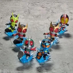 STATUE KAMEN RIDER KICK 9CM BB 6in1