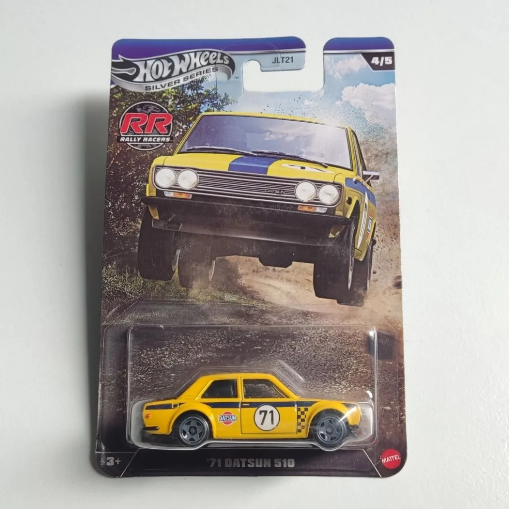 HW SS RALLY RACERS - '71 DATSUN 510 YELLOW