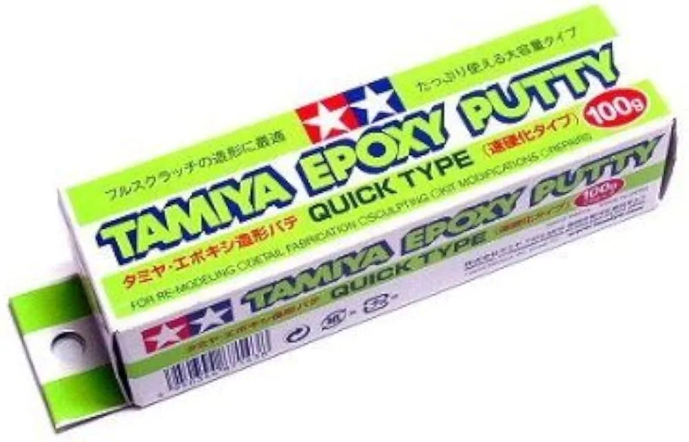 TAMIYA EPOXY PUTTY GLUE QUICK - GREEN