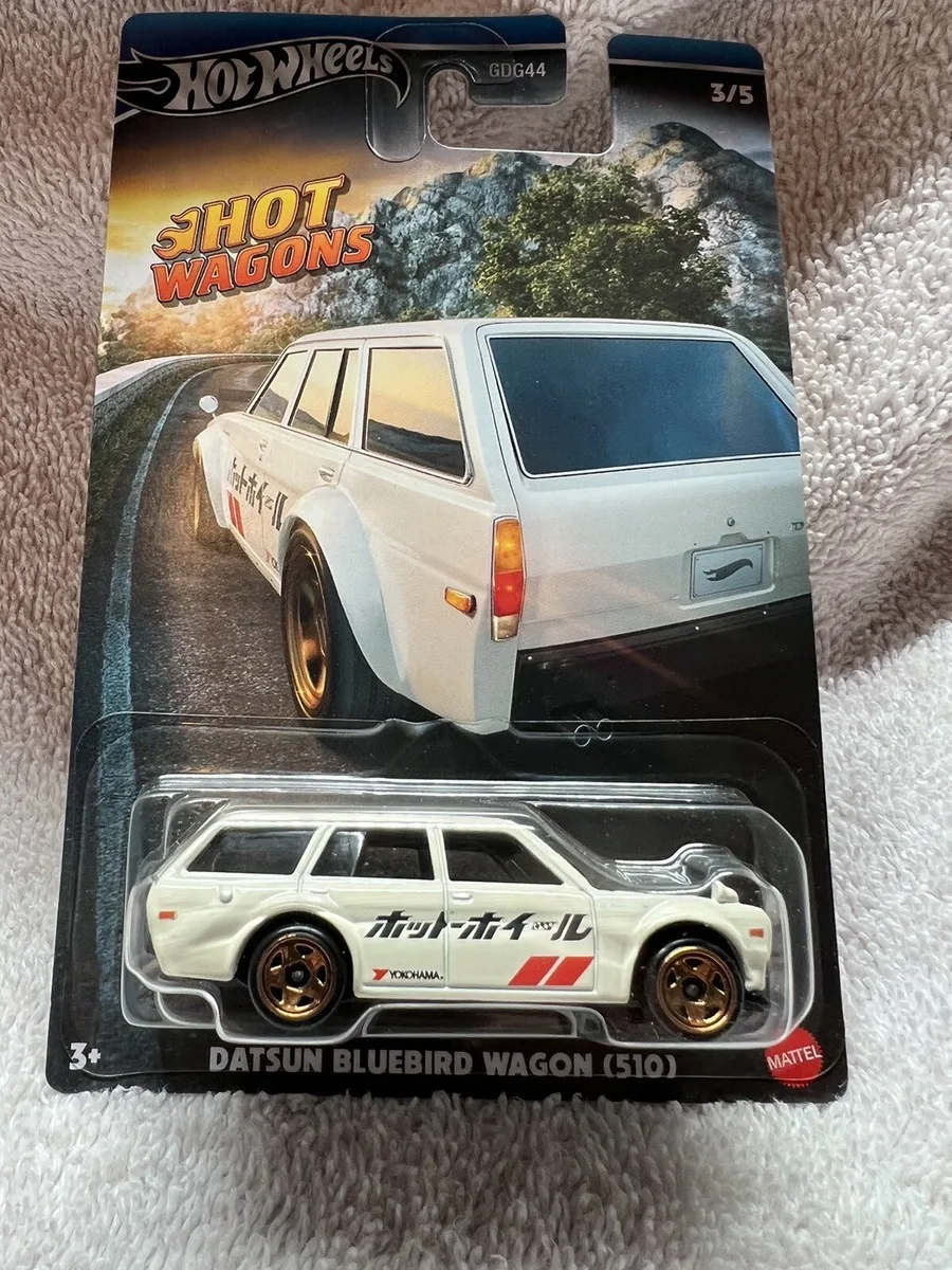 HW HOT WAGONS - DATSUN BLUEBIRD WAGON (510) WHITE