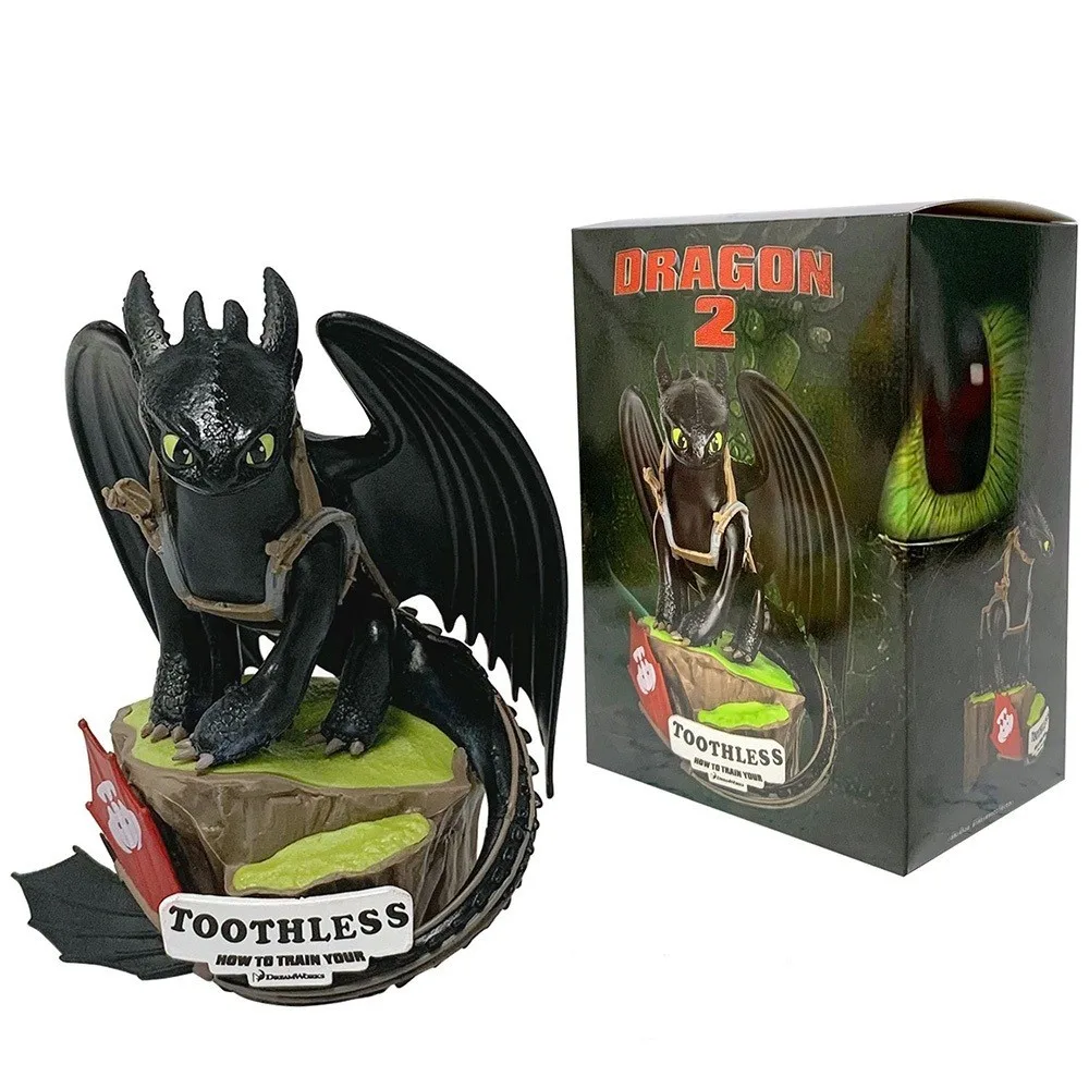 STATUE HOW TO TRAIN YOUR DRAGON TOOTHLESS 14CM