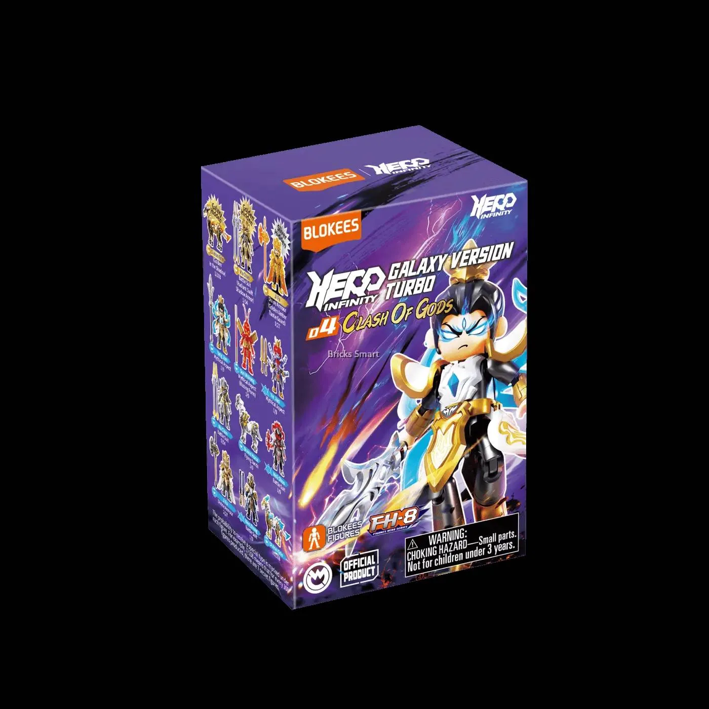 BLOKEES HERO INFINITY GVT-04 CLASH OF GODS BB 9in1/PDQ