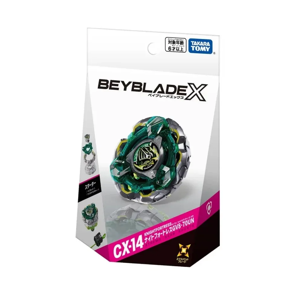 TAKARA TOMY CX-14 KNIGHT FORTRESS - BEYBLADE X