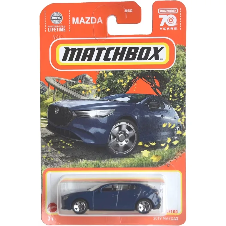 MATCHBOX 2019 MAZDA3 NAVY BLUE