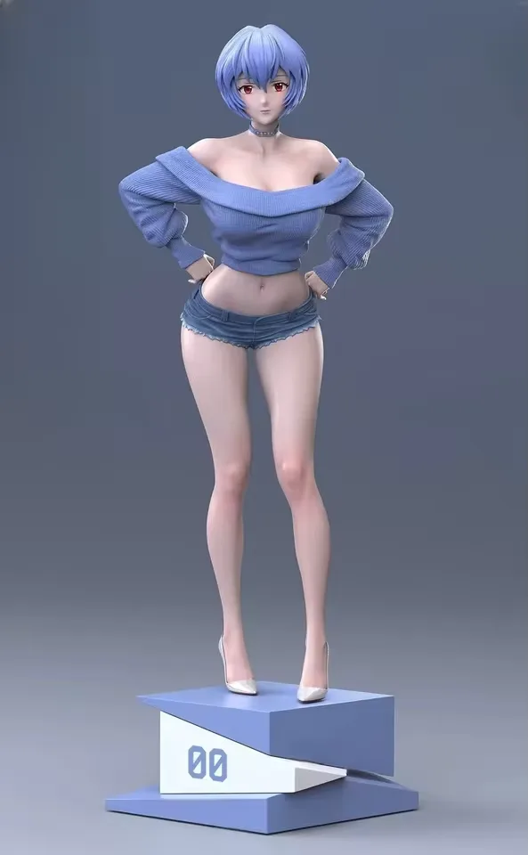 STATUE EVANGELION AYANAMI REI SUMMER GIRLFRIEND 30CM