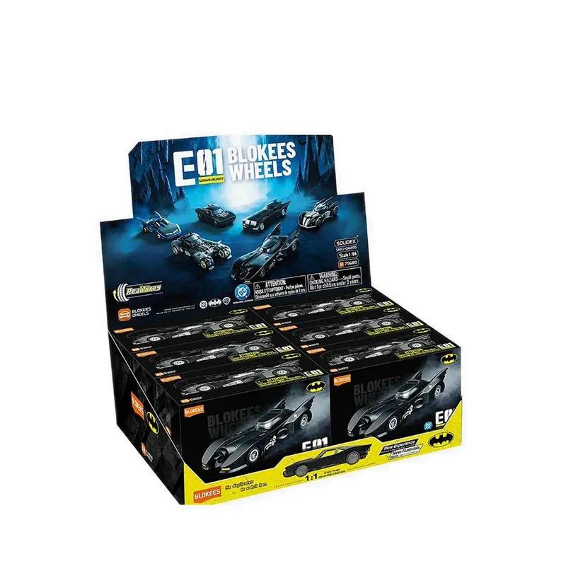 BLOKEES WHEELS BATMAN E01 - GOTHAM VELOCITY BB 6IN1