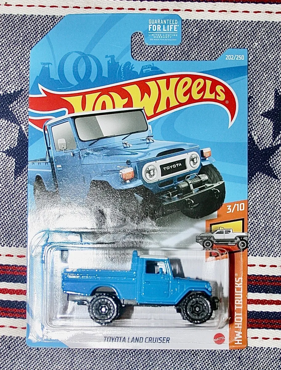 HW HOT TRUCKS - TOYOTA LAND CRUISER BLUE