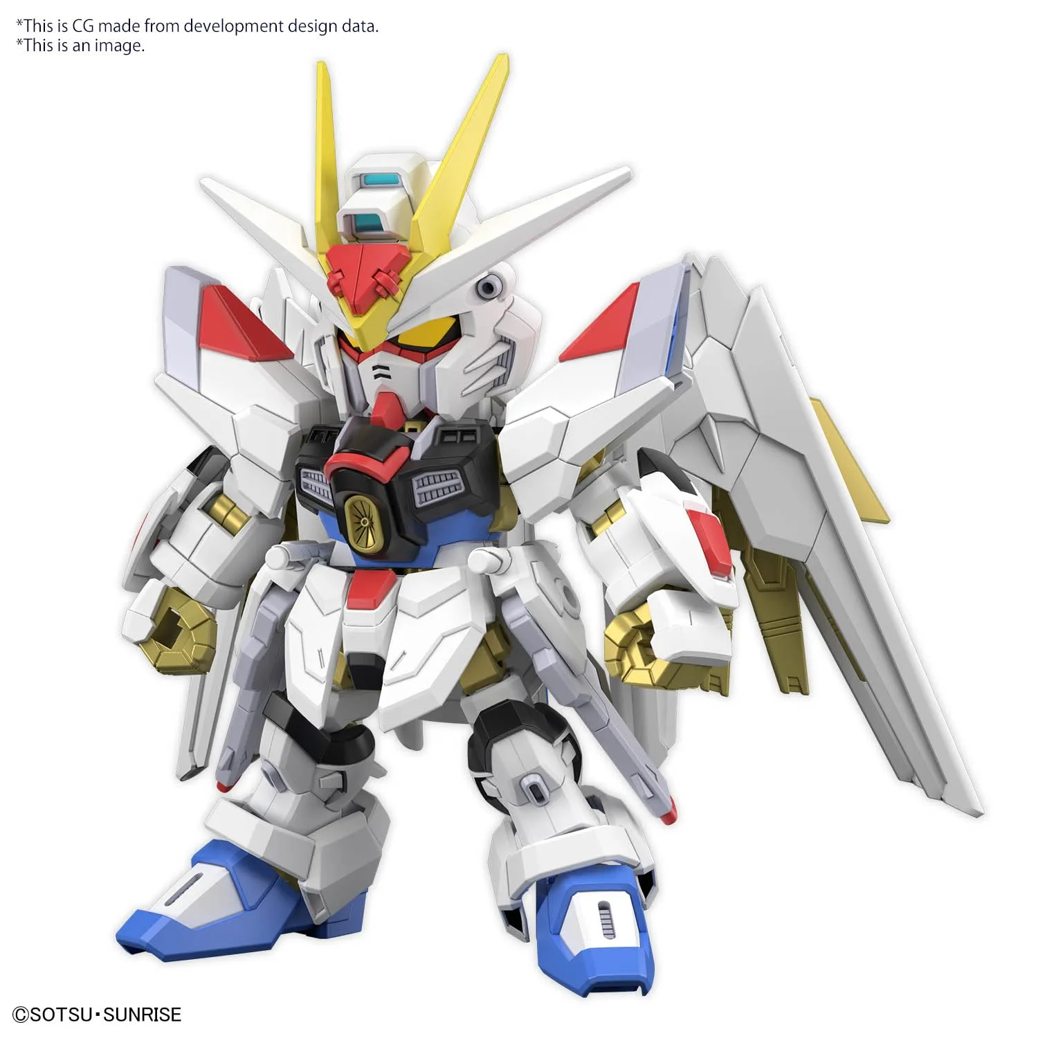 BANDAI SDCS MIGHTY STRIKE FREEDOM GUNDAM