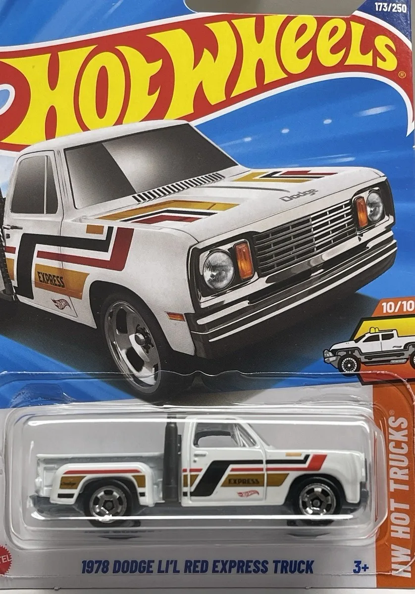HW PREMIUM BOULEVARD - 1978 DODGE LI'L RED EXPRESS TRUCK / CAMION WHITE