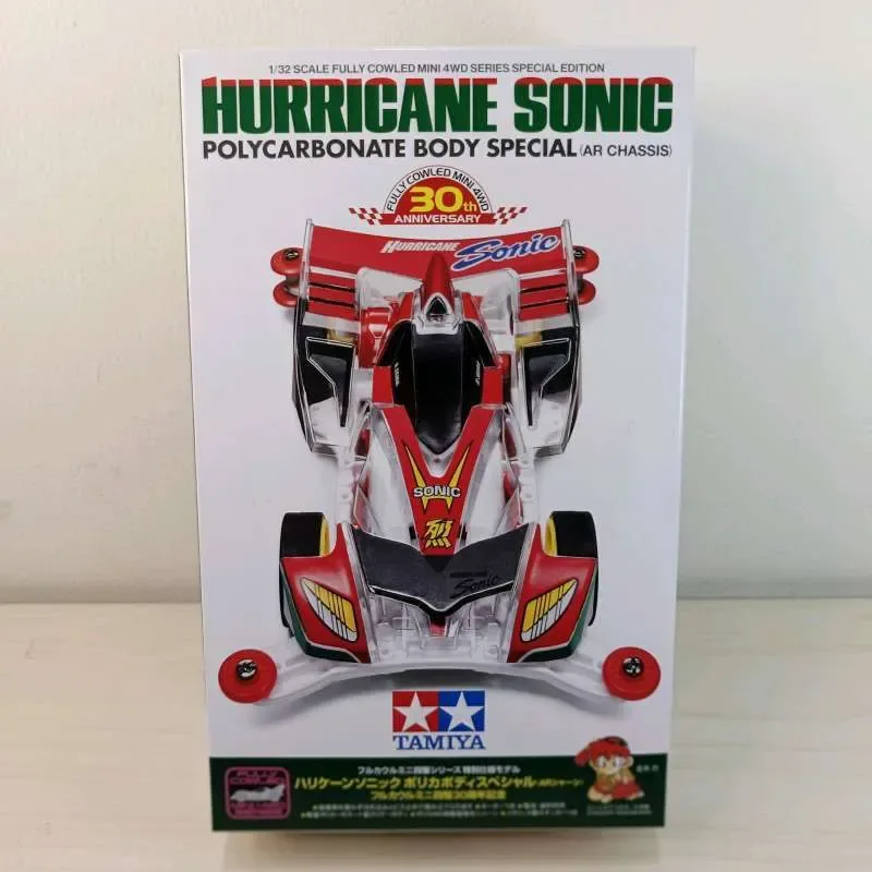 TAMIYA 95603 HURRICANE SONIC POLYCARBONATE BODY 30th ANNIVERSARY - AR CHASSIS