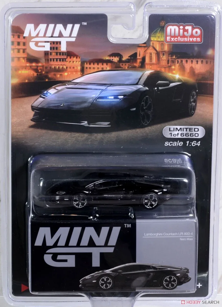 MINI GT - LAMBO COUNTACH LPI 800-4 NERO MAIA