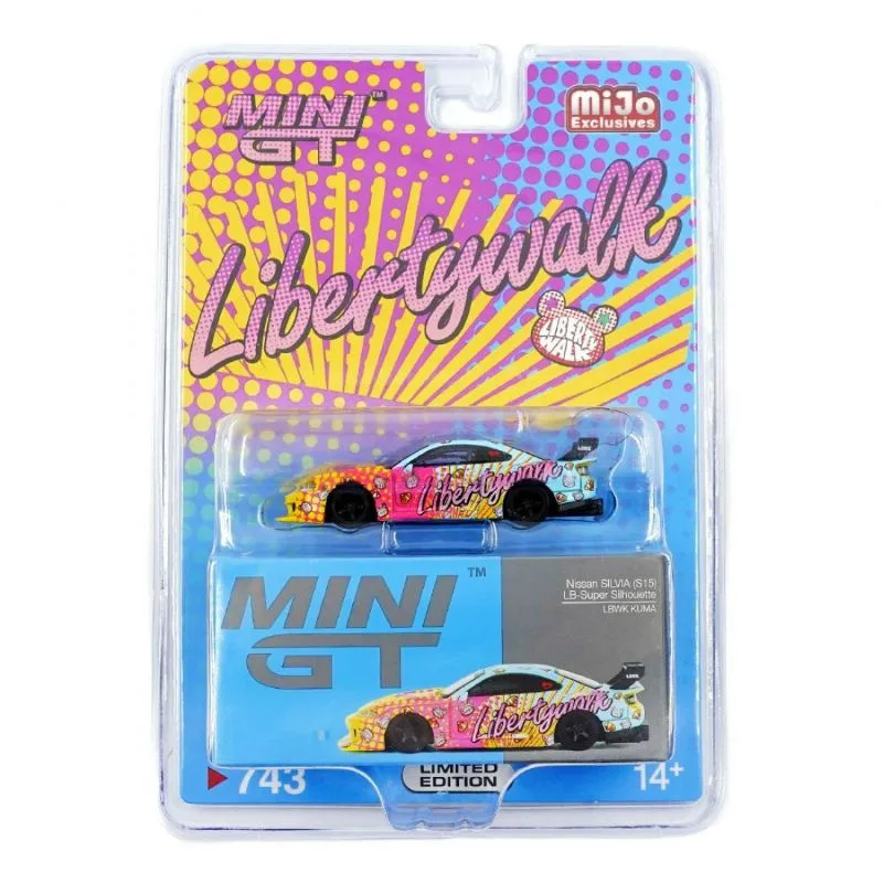 MINI GT - NISSAN SILVIA (S15) LB-SUPER SILHOUETTE - LBWK KUMA