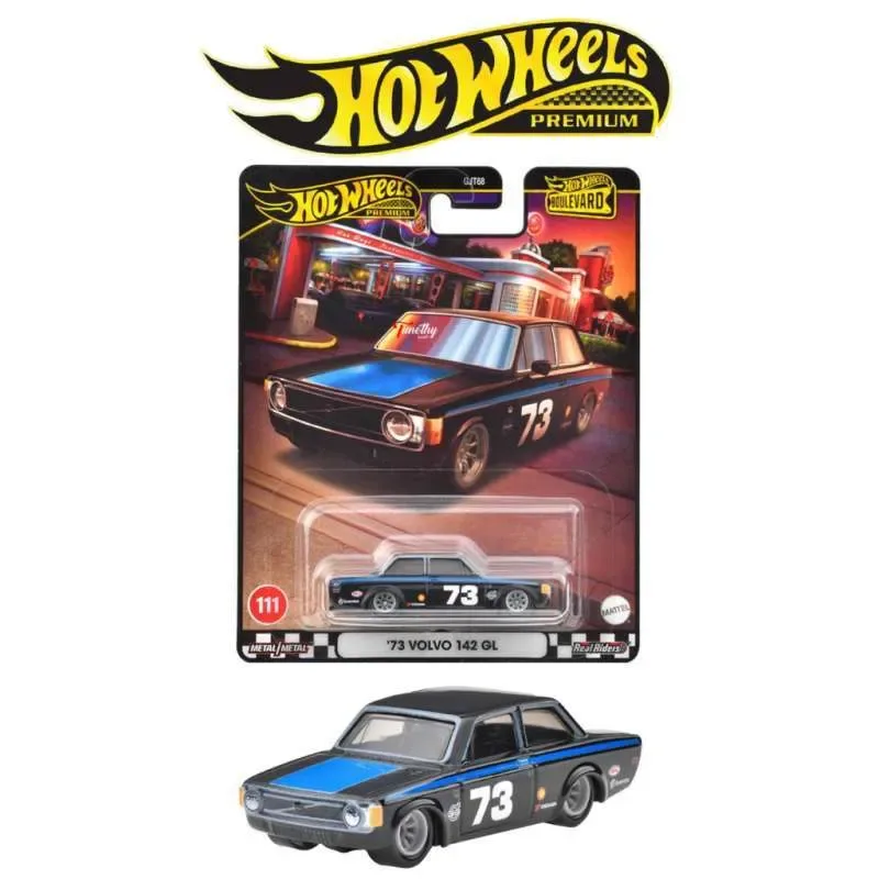 HW PREMIUM BOULEVARD - '73 VOLVO 142 GL BLACK