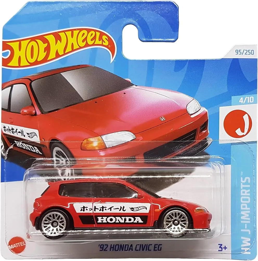 HW J-IMPORTS - '92 HONDA CIVIC EG GREY